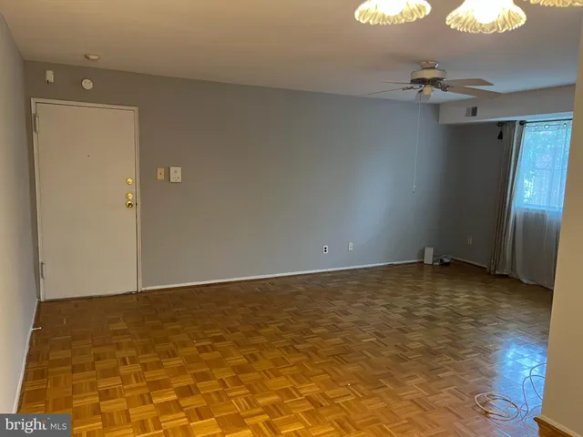 wooden floor in a room
