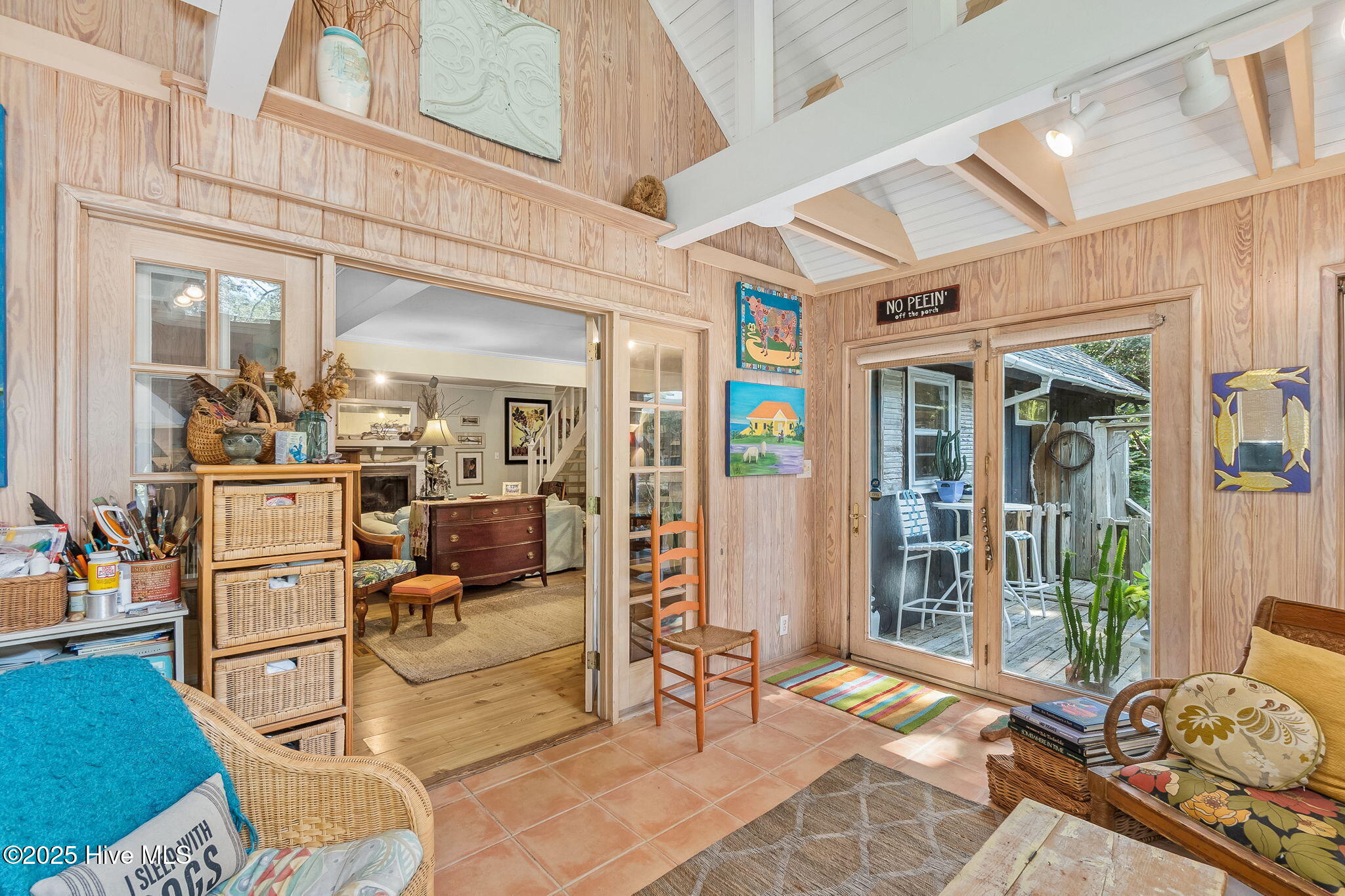 138 Yaupon Road Pine Knoll Shores, NC 28512 - Photo 27 of 68 Sunroom