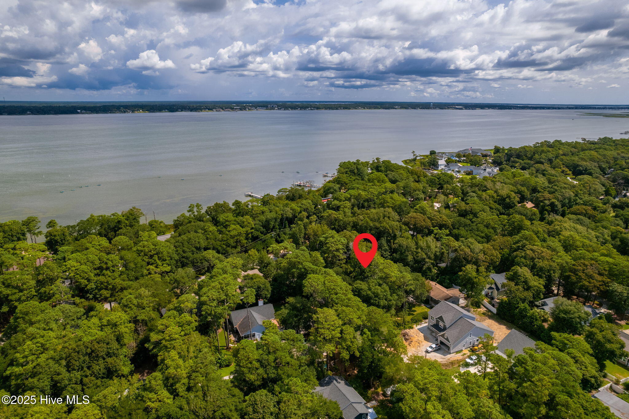 138 Yaupon Road Pine Knoll Shores, NC 28512 - Photo 37 of 68 Arial