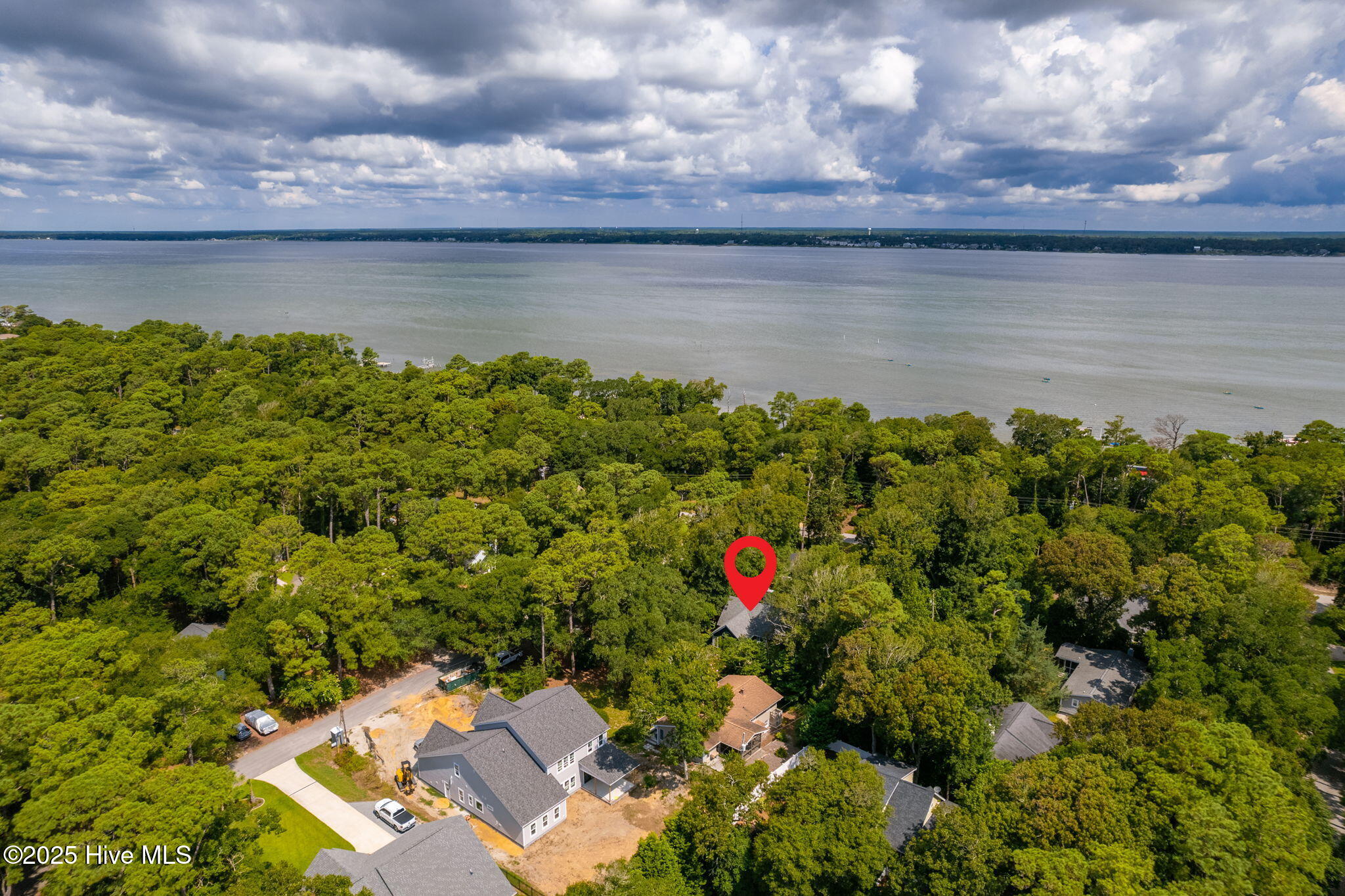 138 Yaupon Road Pine Knoll Shores, NC 28512 - Photo 40 of 68 Arial