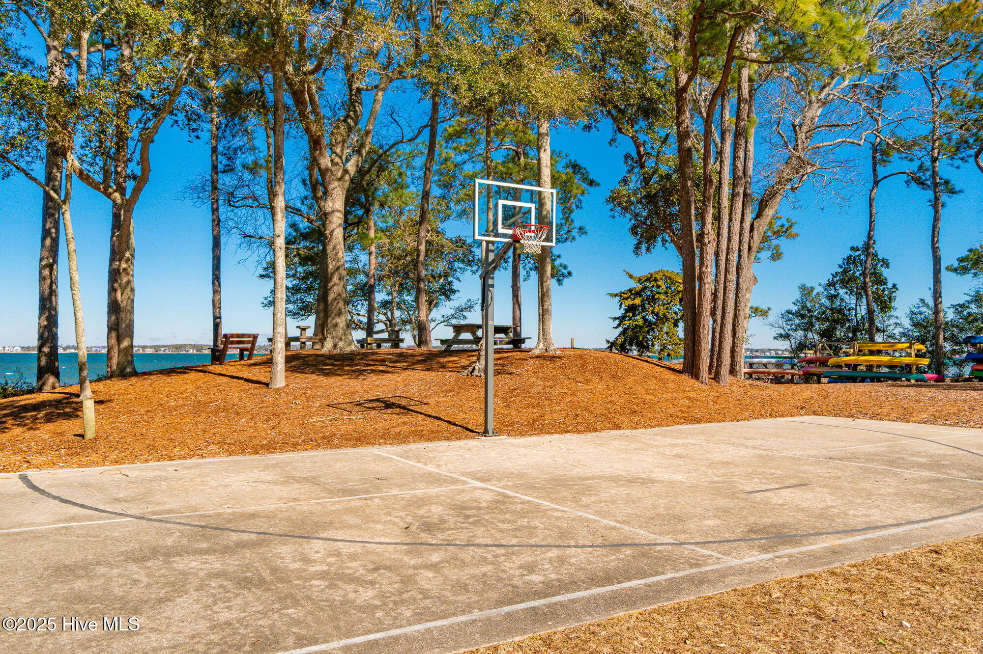 138 Yaupon Road Pine Knoll Shores, NC 28512 - Photo 61 of 68 Garner Park basketball court