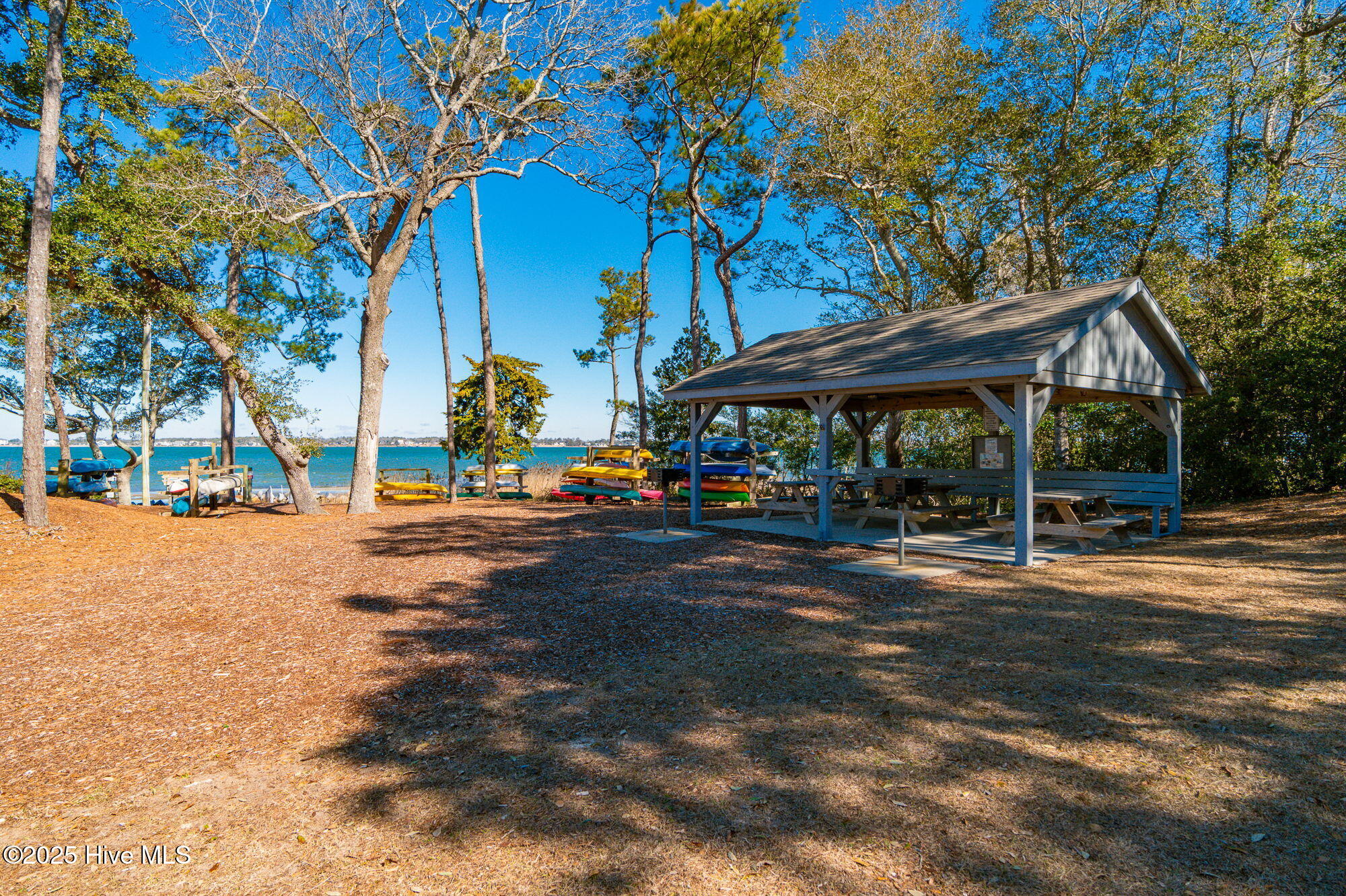 138 Yaupon Road Pine Knoll Shores, NC 28512 - Photo 62 of 68 Garner Park pavilion