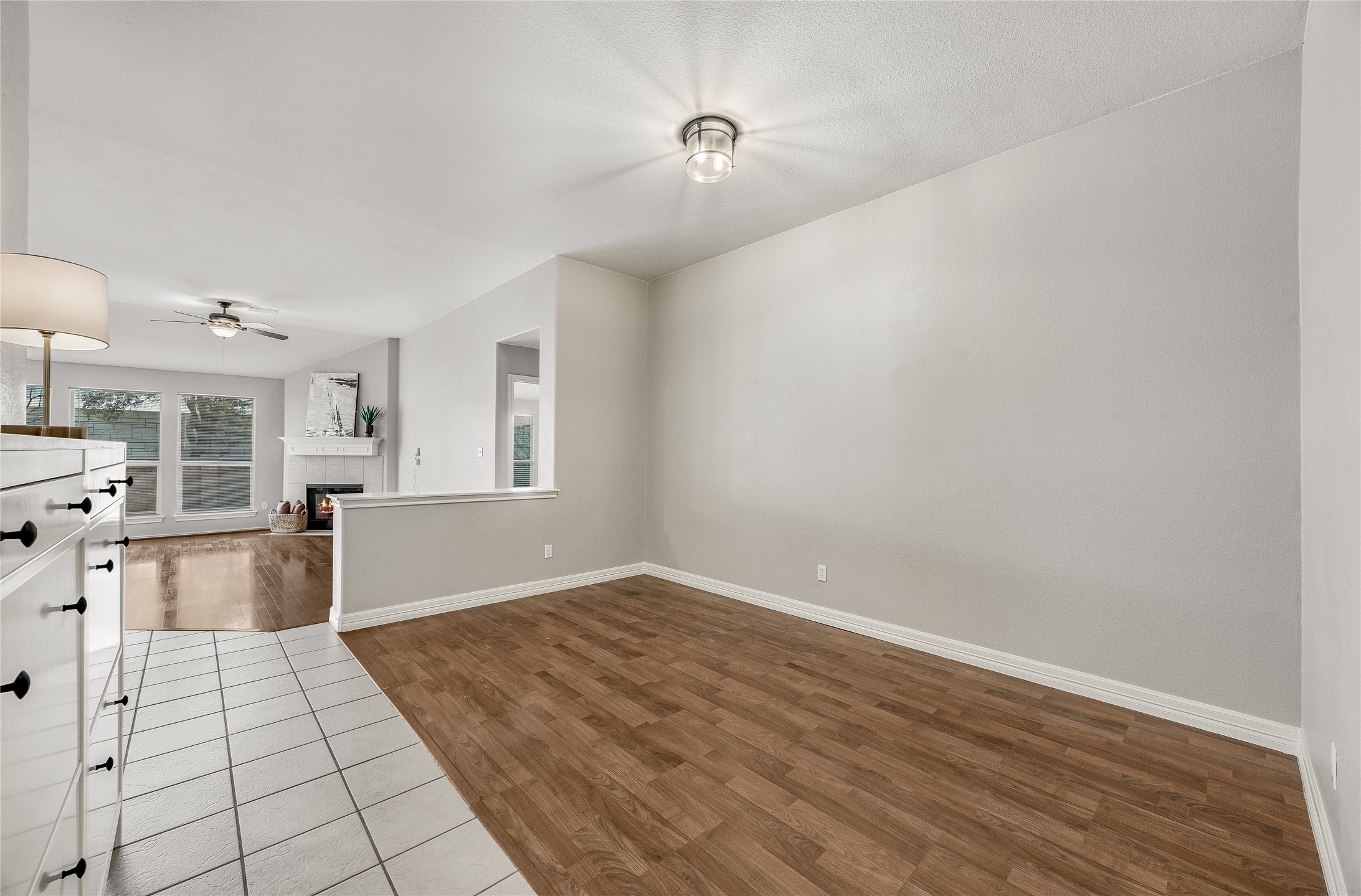 4319 South Summercrest Loop Round Rock, TX 78681 - Photo 17 of 35 a view of empty room with wooden floor and window
