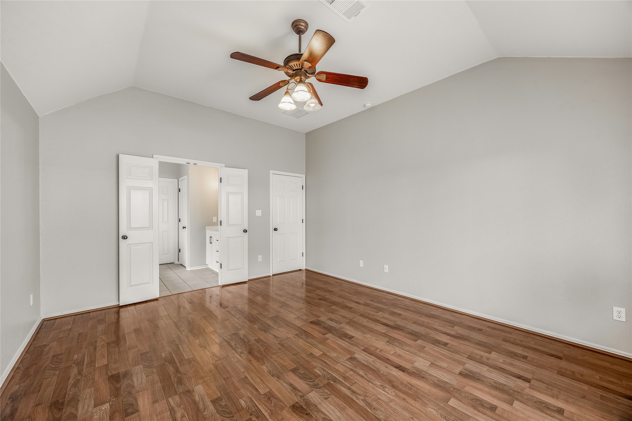 4319 South Summercrest Loop Round Rock, TX 78681 - Photo 23 of 35 wooden floor in an empty room