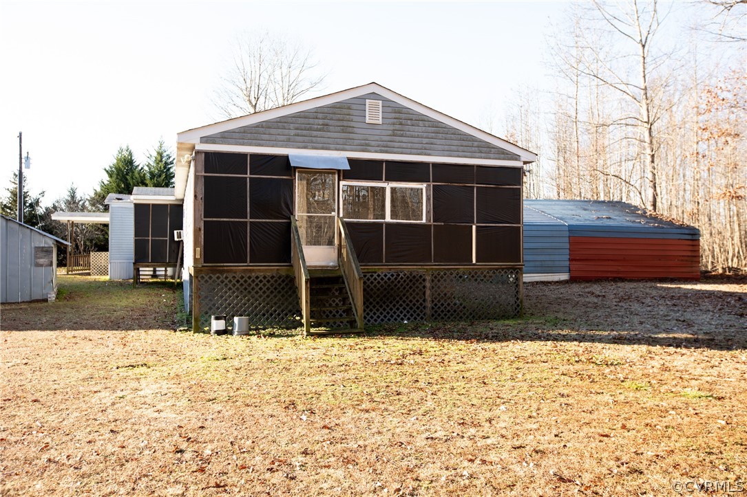 2625 Turkey Island Road Crewe, VA 23930 - Photo 30 of 45 a front view of a house with a yard