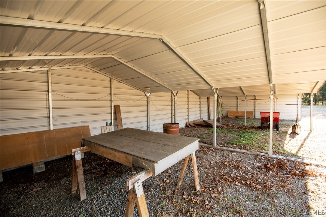 2625 Turkey Island Road Crewe, VA 23930 - Photo 34 of 45 a view of a backyard with furniture and tub