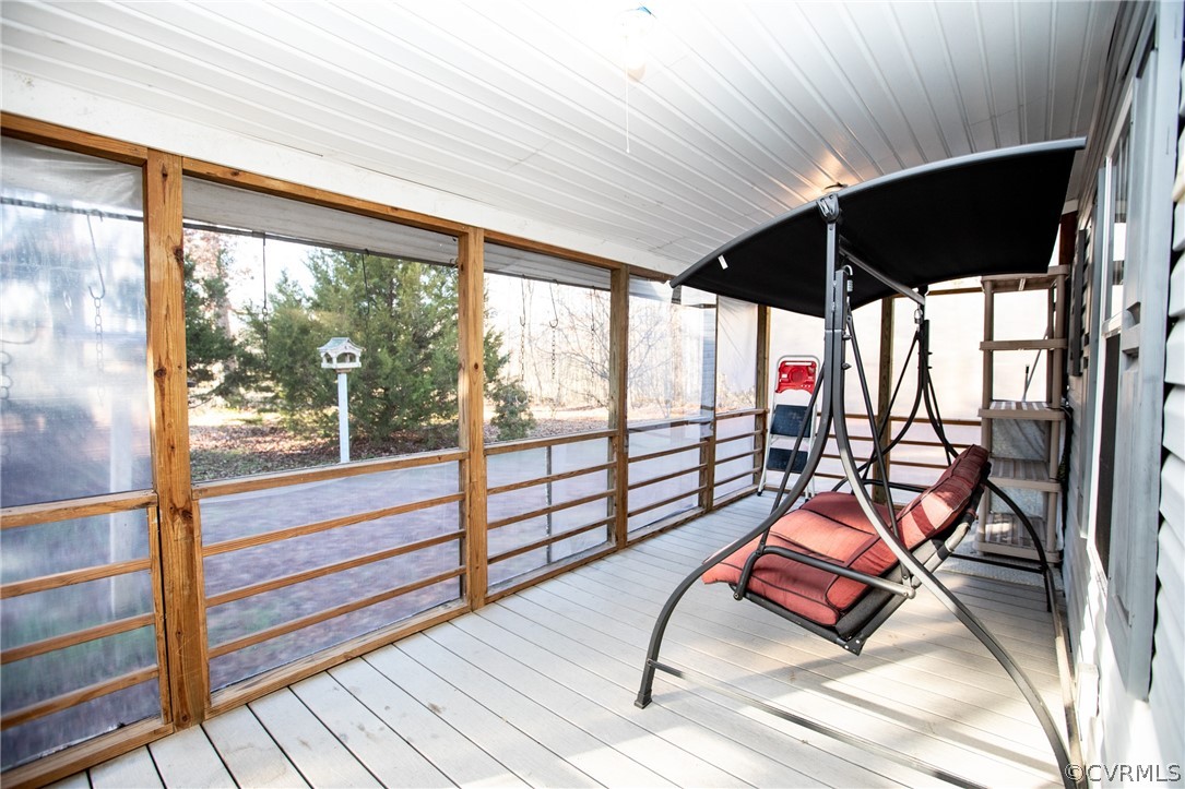 2625 Turkey Island Road Crewe, VA 23930 - Photo 6 of 45 workspace with wooden floor and windows