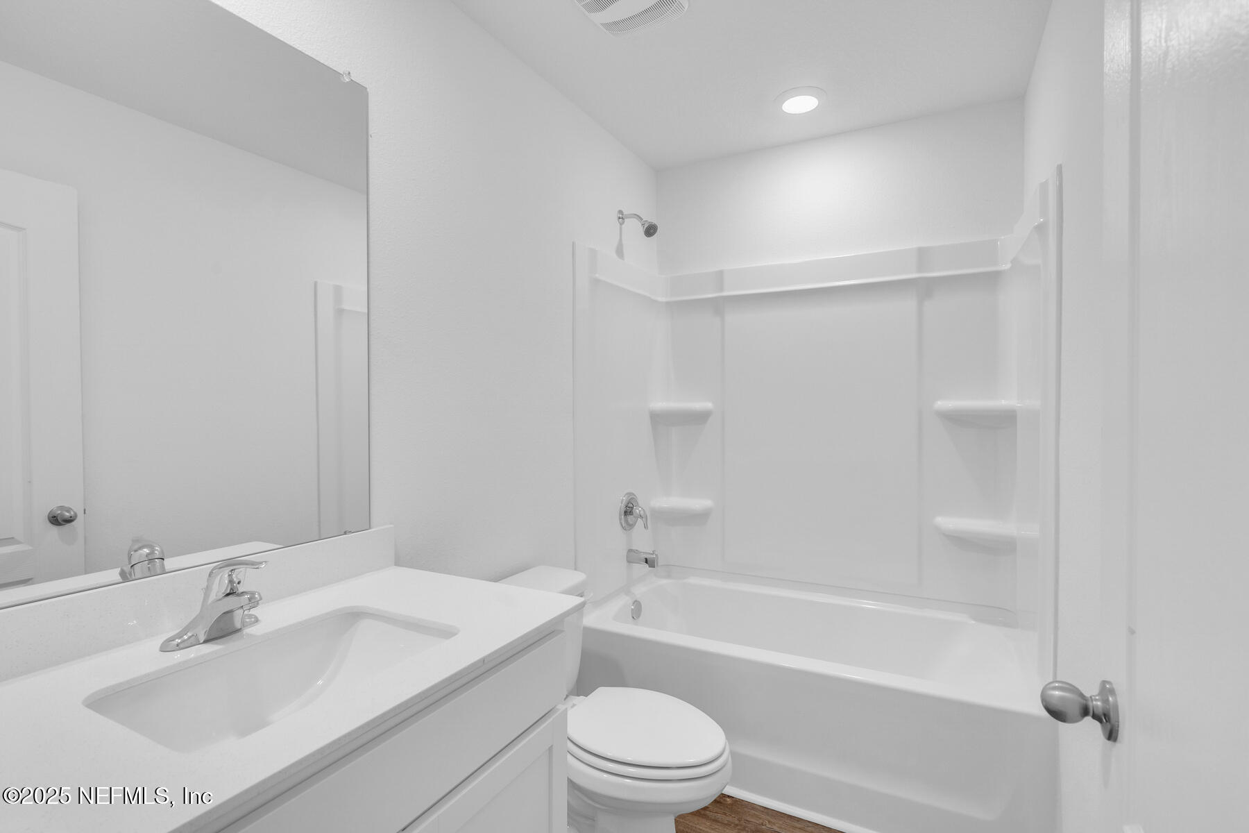 37338 Whisper Way Hilliard, FL 32046 - Photo 12 of 14 a bathroom with a sink toilet and shower