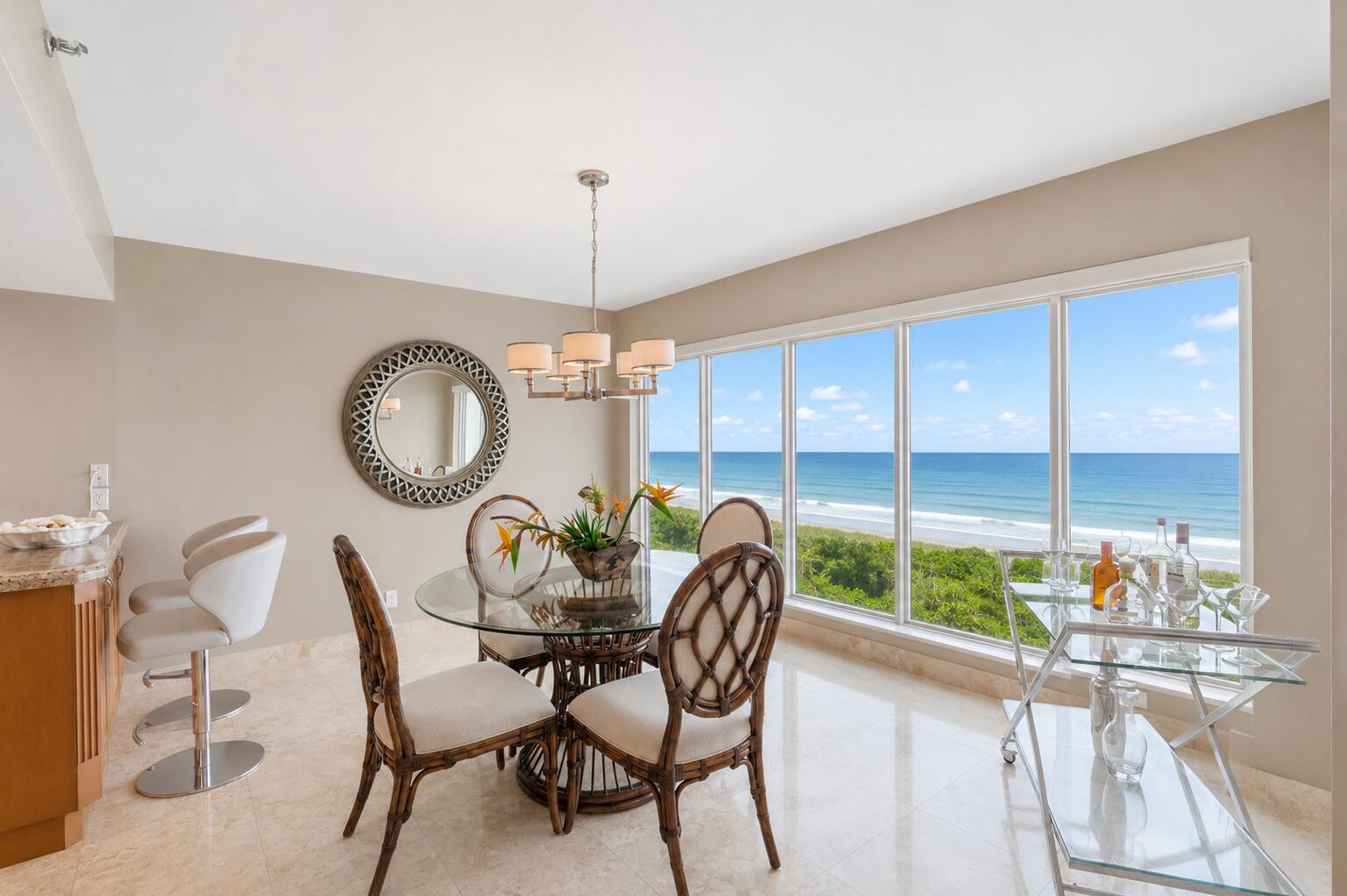 4301 North Ocean Boulevard, Unit 802 Boca Raton, FL 33431 - Photo 2 of 19 Dining Area