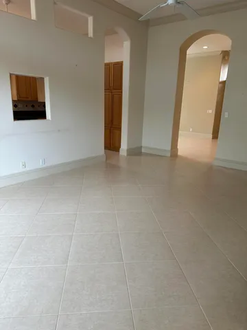 a view of a livingroom with a bathroom