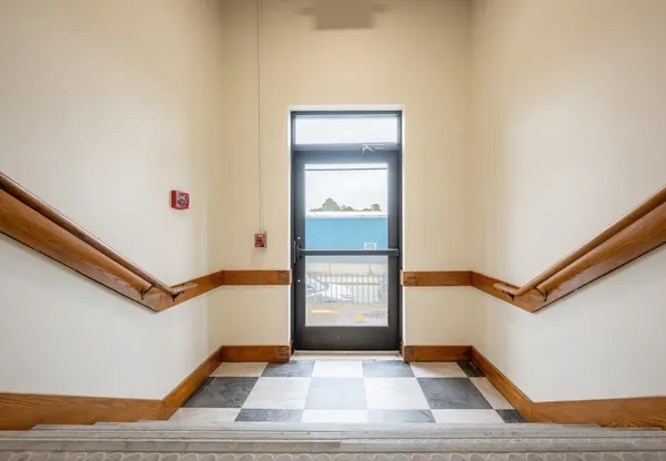 a view of an entryway