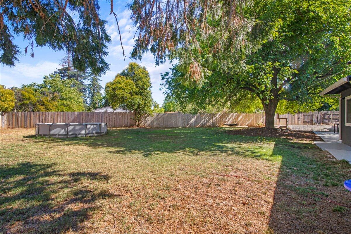 2041 Athens Avenue Redding, CA 96001 - Photo 34 of 36 a view of backyard with green space