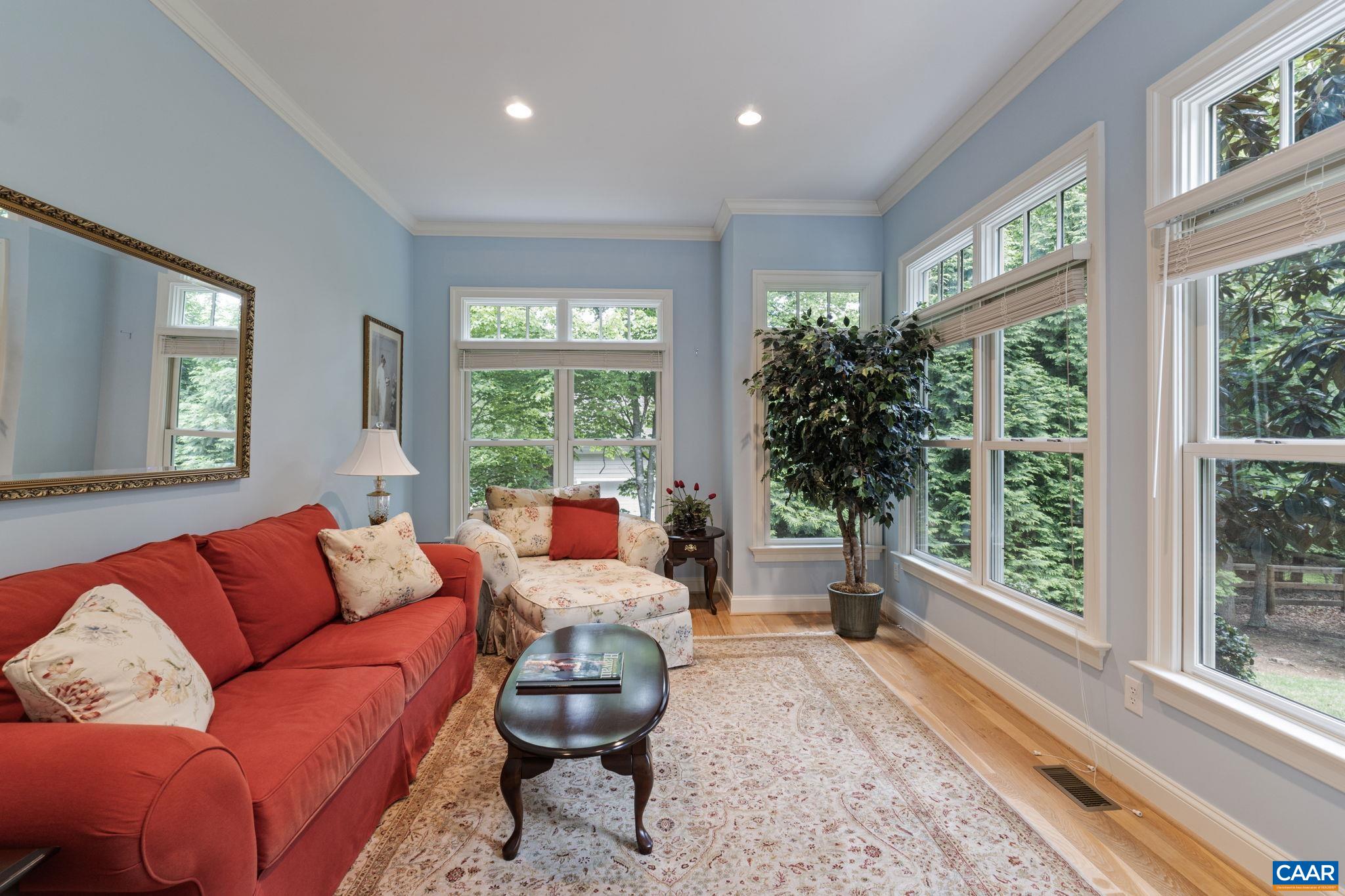 2025 Farringdon Road Keswick, VA 22947 - Photo 22 of 55 a living room with furniture and a large window