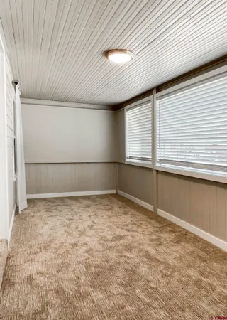 a view of empty room