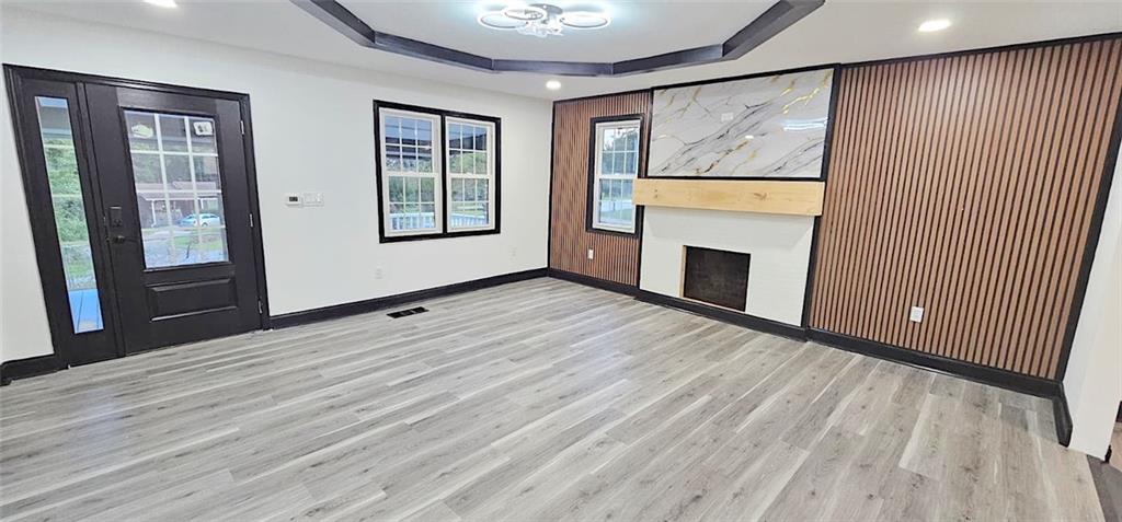 2895 Turner Church Road McDonough, GA 30252 - Photo 6 of 25 a view of an empty room with a fireplace and a window