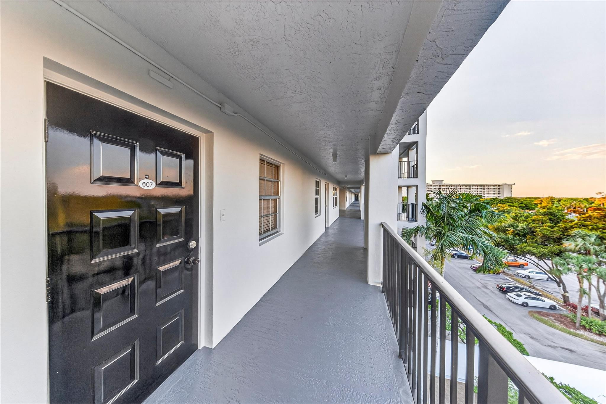 2900 North Course Drive, Unit 607 Pompano Beach, FL 33069 - Photo 45 of 48 a view of a balcony and an outdoor space