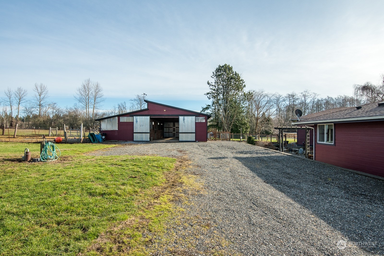 2820 Douglas Road Ferndale, WA 98248 - Photo 31 of 40 a view of a house with a yard