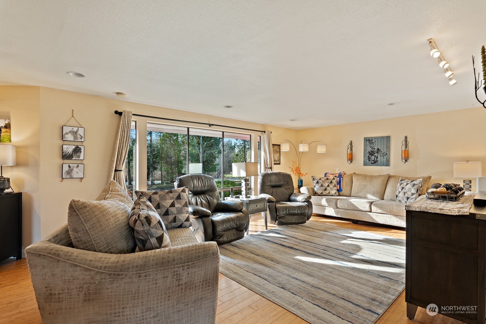 2820 Douglas Road Ferndale, WA 98248 - Photo 6 of 40 a living room with furniture and a large window