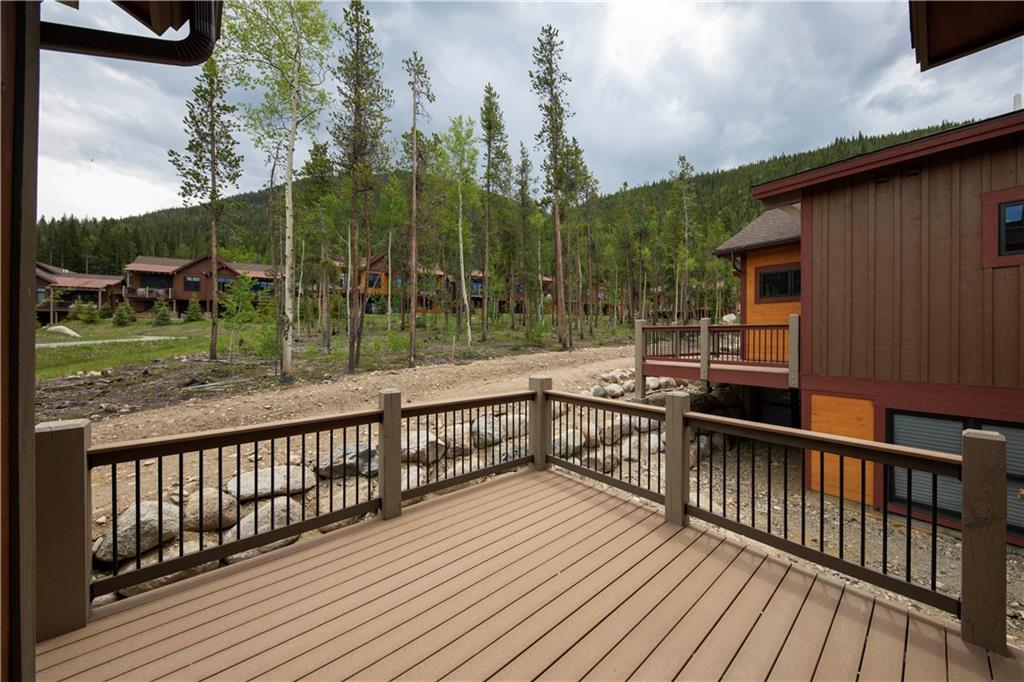 687 Independence Road Keystone, CO 80435 - Photo 20 of 26 a balcony with wooden floor and outdoor seating
