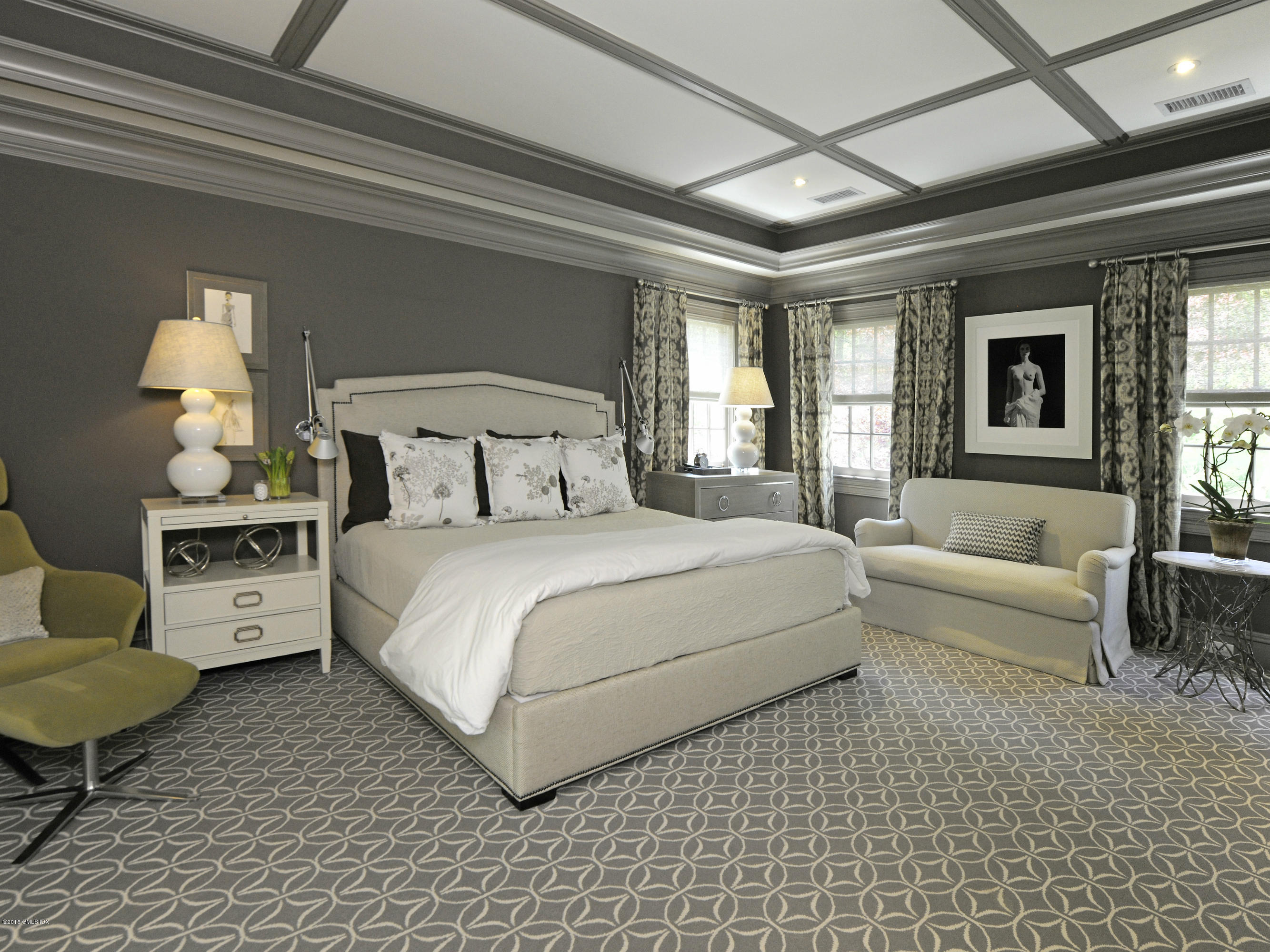 29 Butternut Hollow Road Greenwich, CT 06830 - Photo 12 of 29 a bed room with a bed and a couch