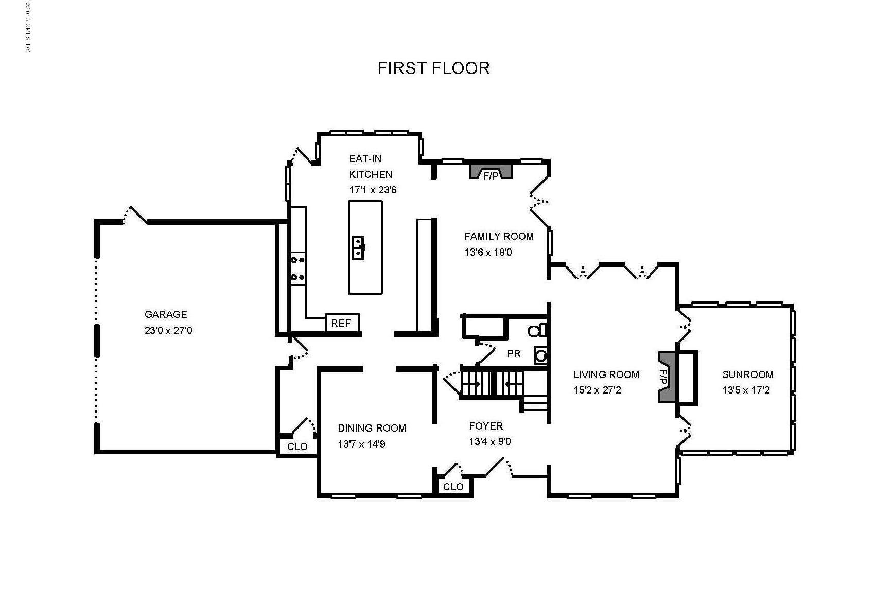 29 Butternut Hollow Road Greenwich, CT 06830 - Photo 28 of 29 a picture of floor plan