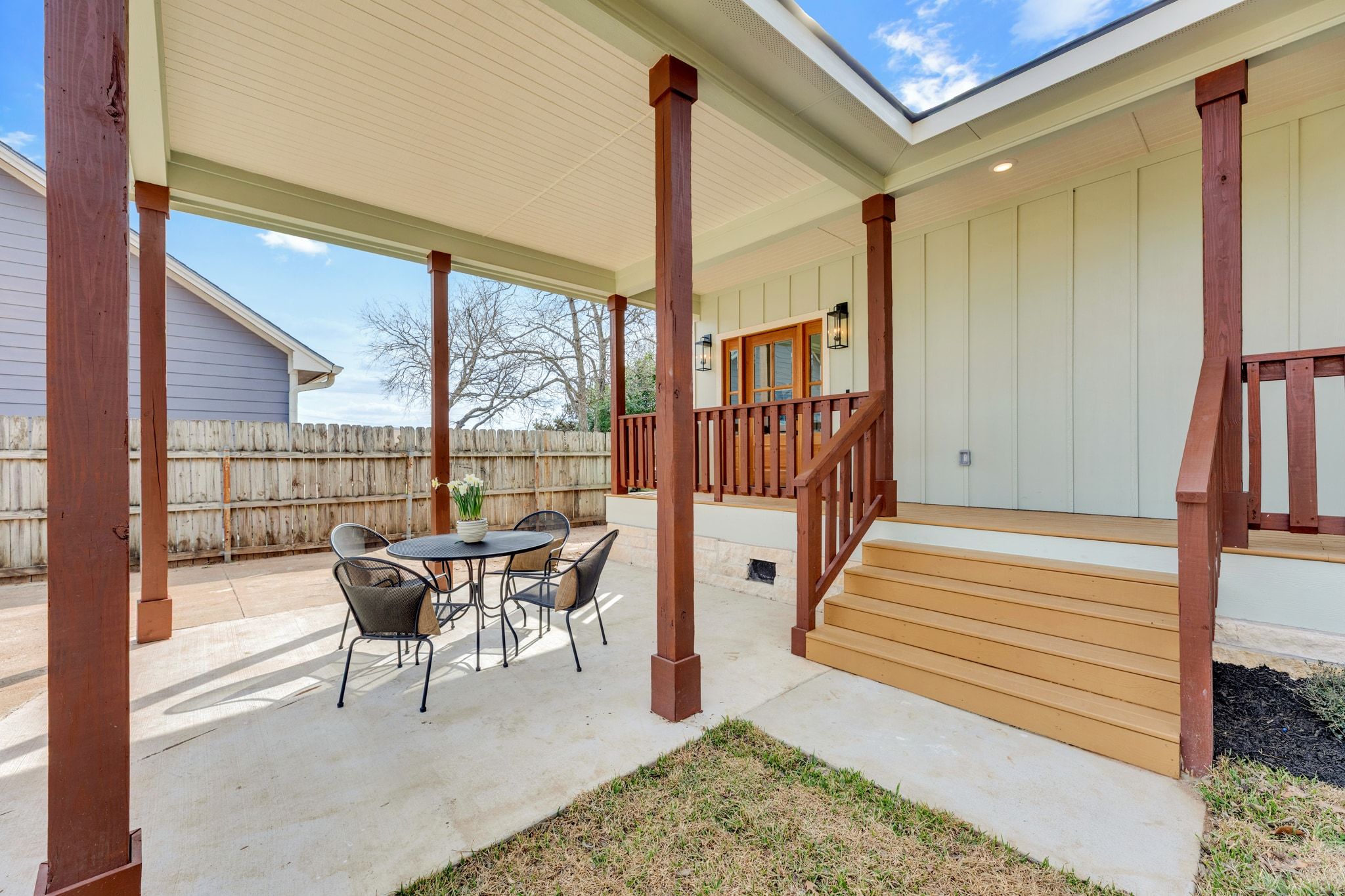 2102 South Church Street Georgetown, TX 78626 - Photo 28 of 40 Carport connected to the ADU side of property.