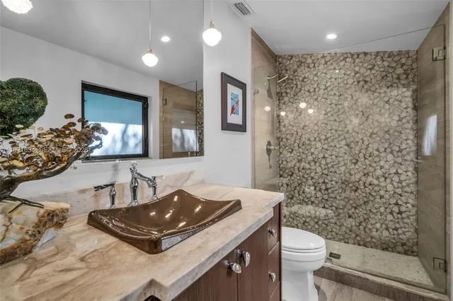 a view of outdoor space yard deck patio and swimming pool