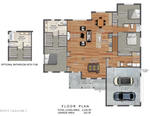 $778,054 | 15 Eastpointe Drive, Wilton, NY 12866