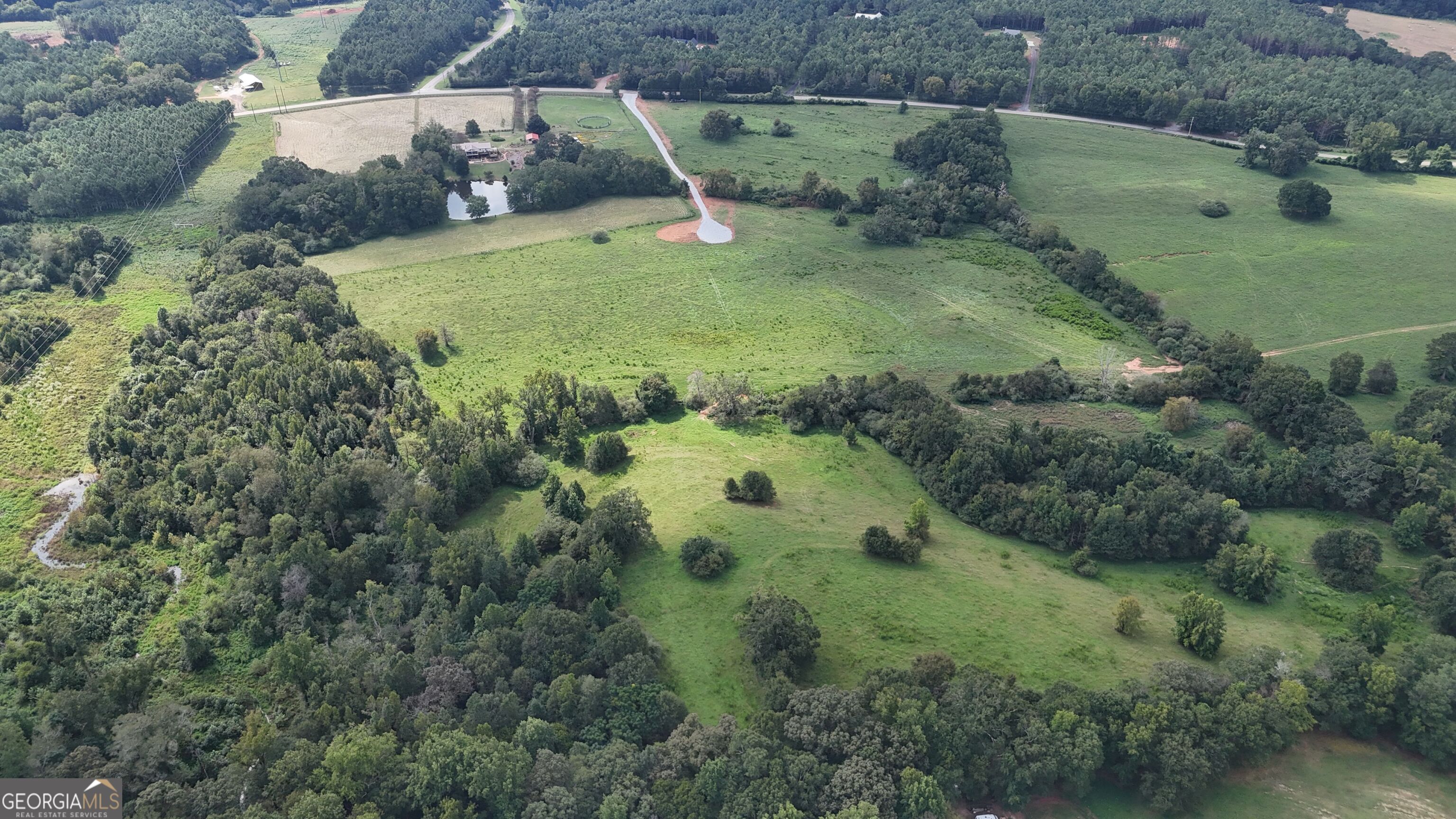 9 Red Rose Road Nicholson, GA 30565 - Photo 41 of 65 an aerial view of a house with a yard