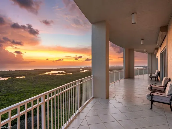 a view of outdoor space with seating