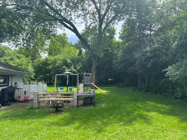 5131 West Willow Road Brown Deer, WI 53223 - Photo 13 of 18 View Of Large Backyard, Perfect For Kids, Pets & Entertaining In A Park Like Setting