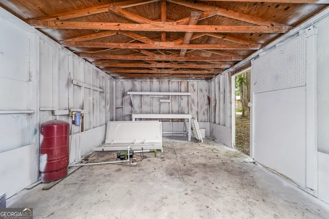 a view of under construction room and staircase