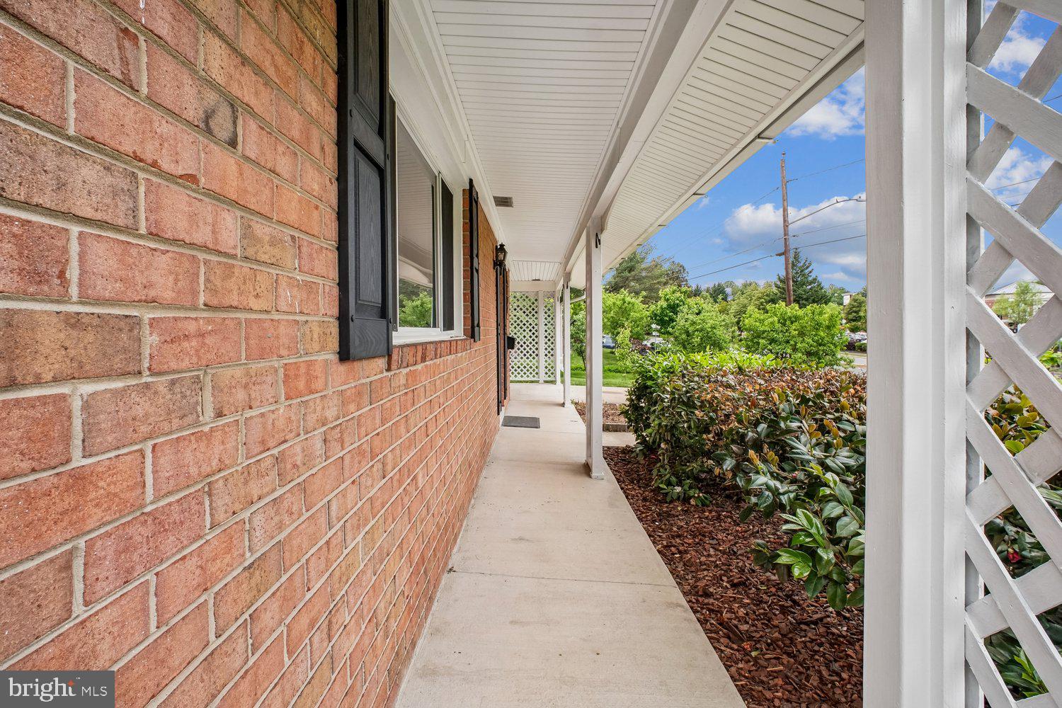 8933 Burke Lake Road Springfield, VA 22151 - Photo 7 of 47 Covered Front Porch