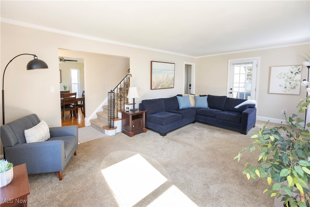 2783 Hampton Road Rocky River, OH 44116 - Photo 5 of 41 Plenty of place to entertain, and room for a large sectional, too!