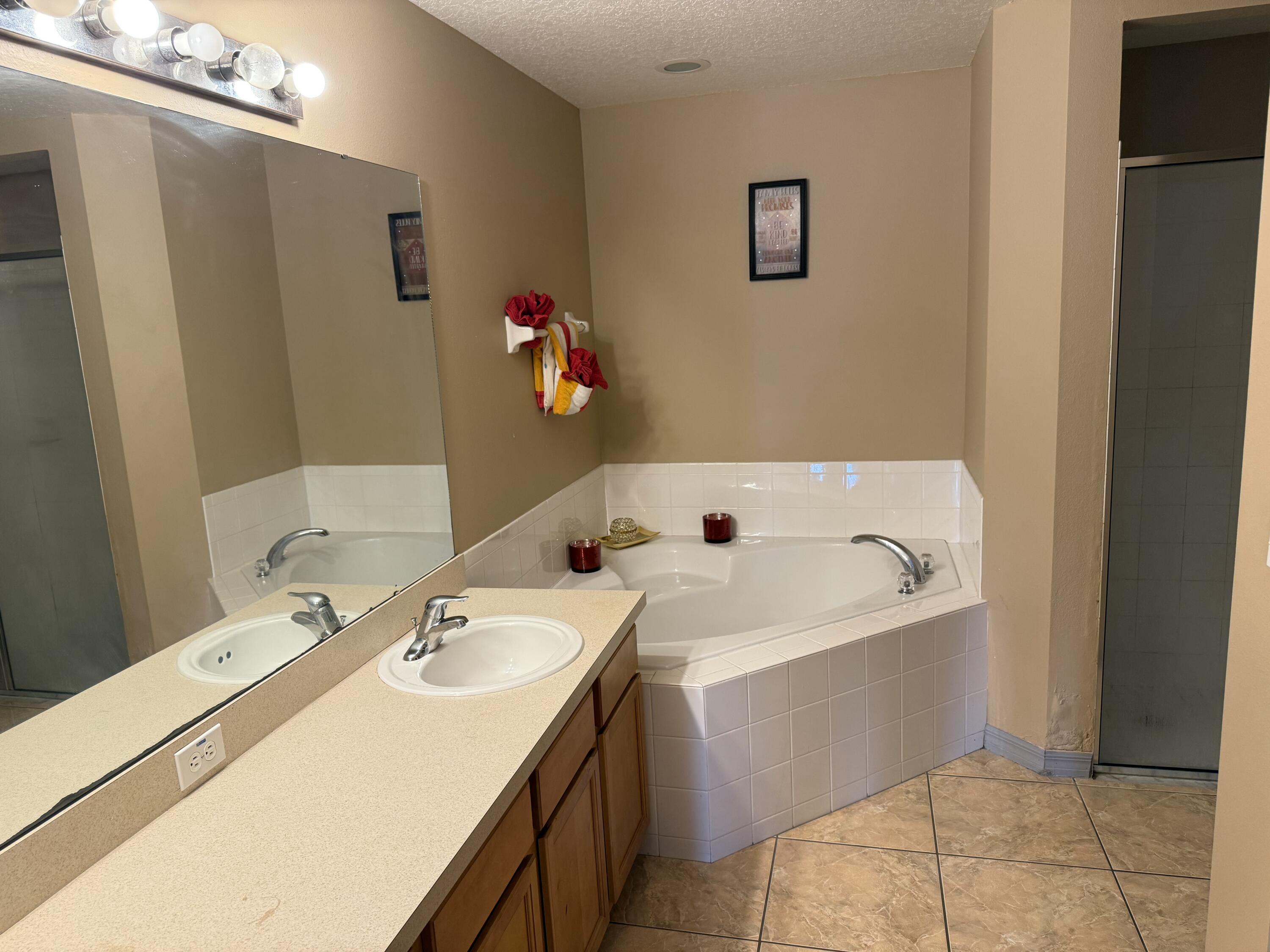 4010 Watkins Road Haines City, FL 33844 - Photo 5 of 8 a bathroom with a tub sink and mirror