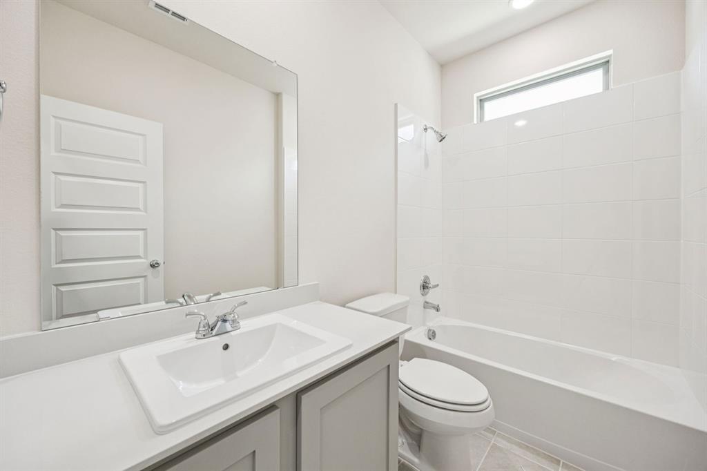887 Sunflower Road Lavon, TX 75166 - Photo 26 of 28 Bathroom in the Claret home plan by Trophy Signature Homes – REPRESENTATIVE PHOTO