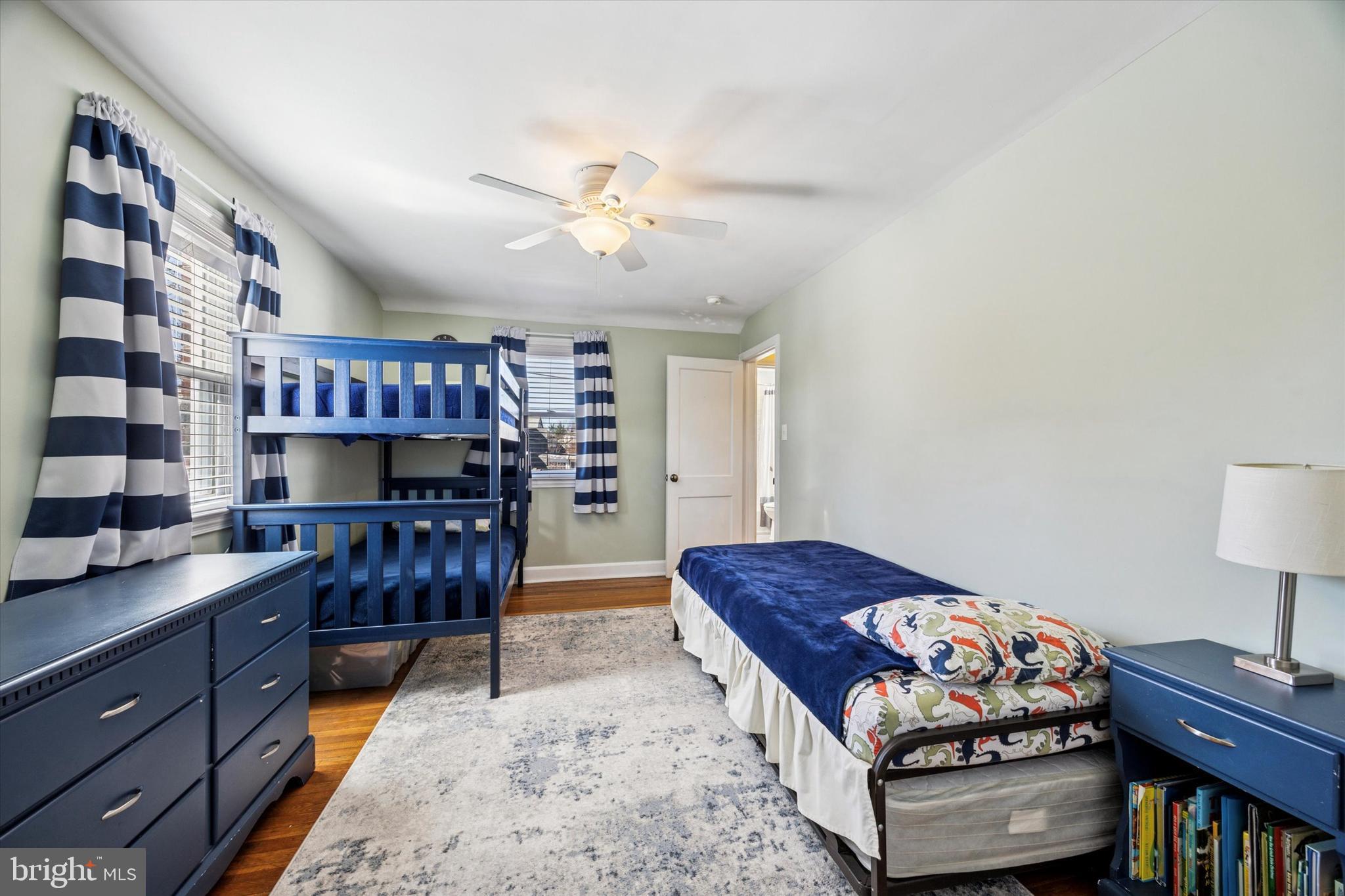 22 Mansfield Road Lansdowne, PA 19050 - Photo 15 of 25 a bedroom with furniture and wooden floor