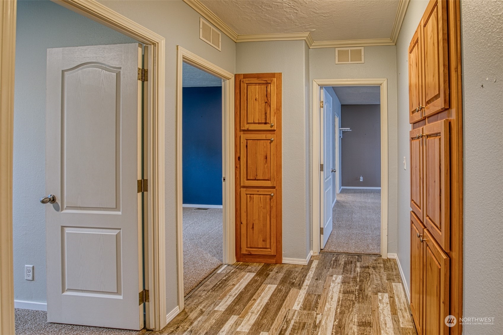 123 South Union Road Elma, WA 98541 - Photo 16 of 30 wooden floor with a bathroom
