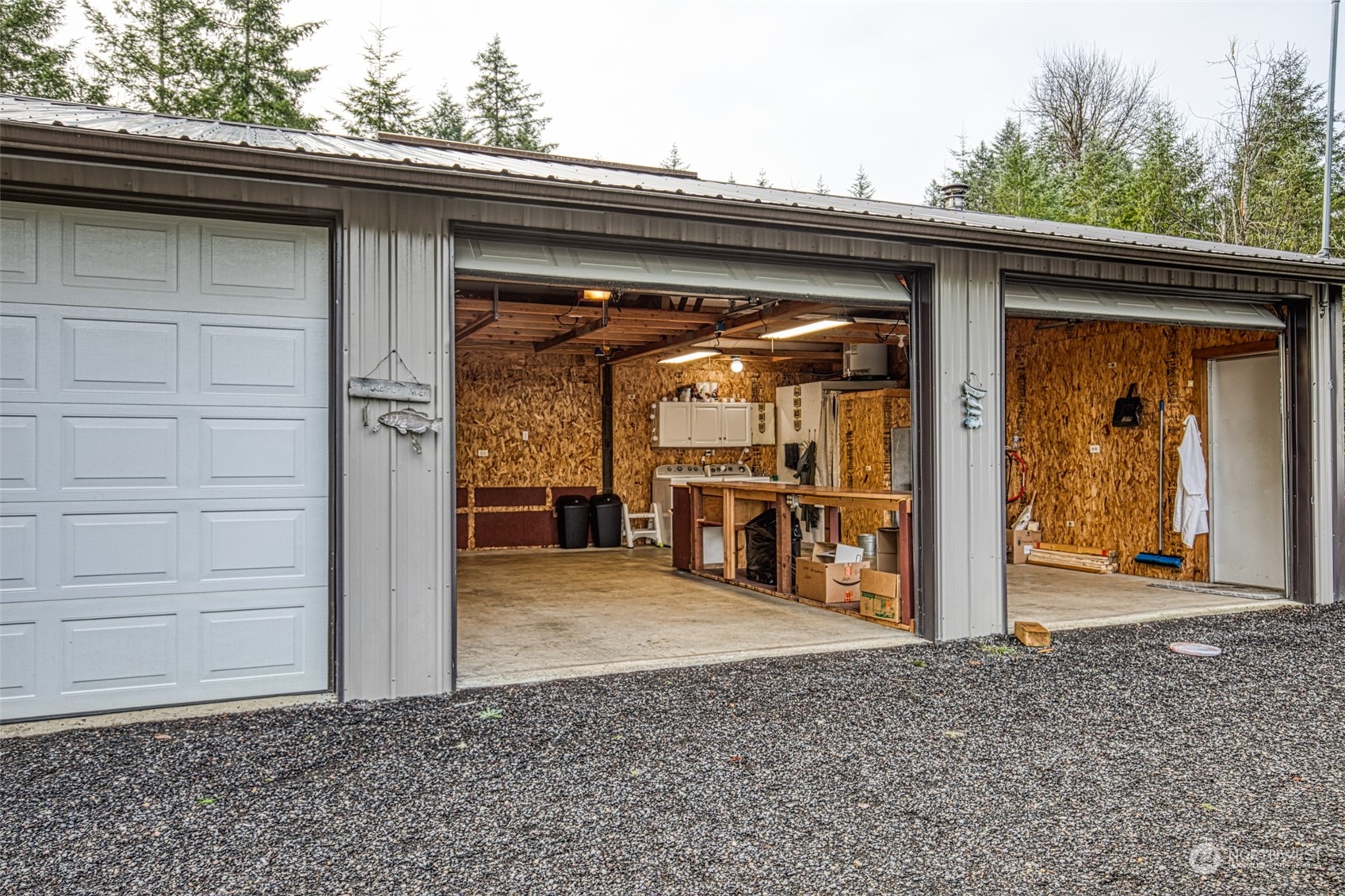 123 South Union Road Elma, WA 98541 - Photo 21 of 30 a view of a car garage