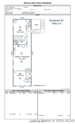 $600,000 | 1011 Vincennes Street, Unit 5, New Albany, IN 47150