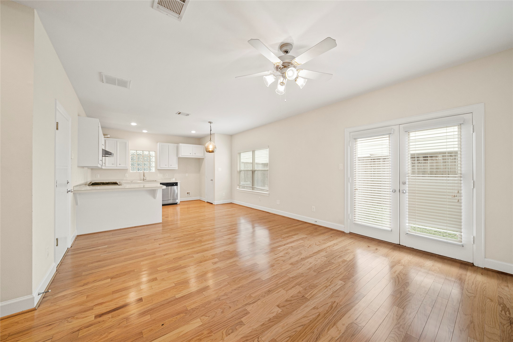 3726 Main Poplar Drive Houston, TX 77025 - Photo 4 of 25 a view of an empty room with wooden floor