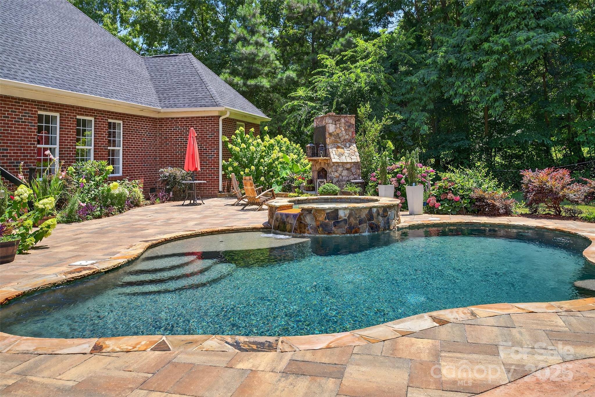 3575 Gordon Street Terrell, NC 28682 - Photo 12 of 48 a front view of house with yard and outdoor seating