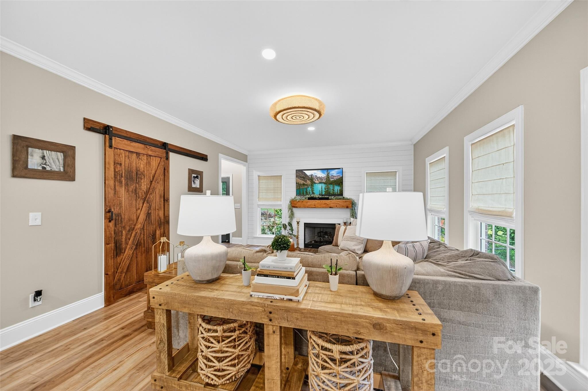 3575 Gordon Street Terrell, NC 28682 - Photo 30 of 48 a view of a dining room with furniture window and wooden floor