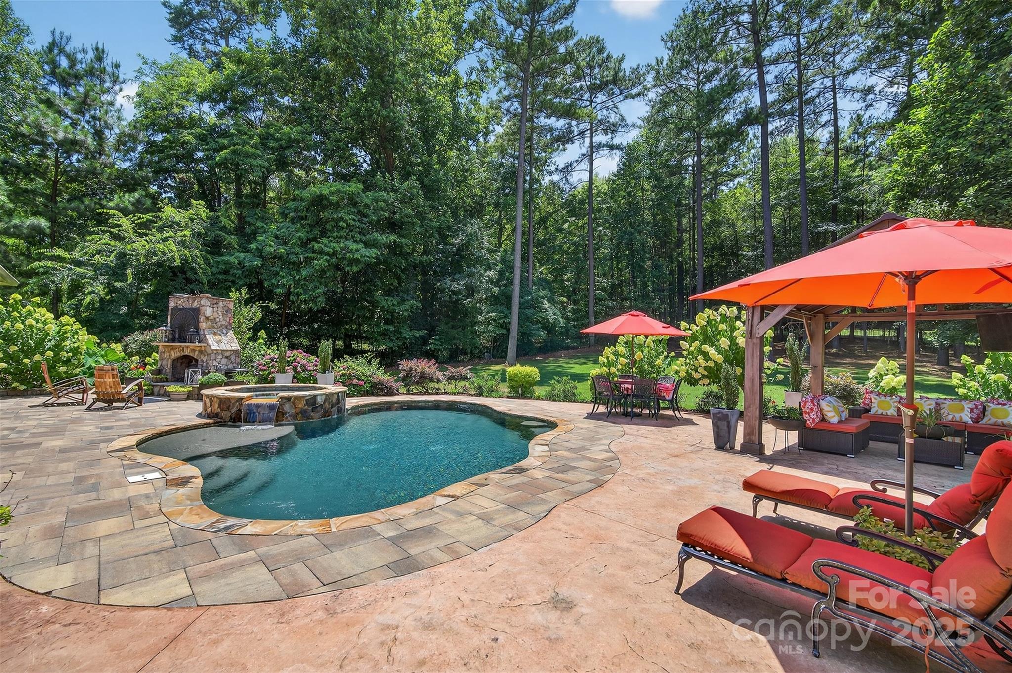 3575 Gordon Street Terrell, NC 28682 - Photo 5 of 48 a view of a swimming pool with a patio