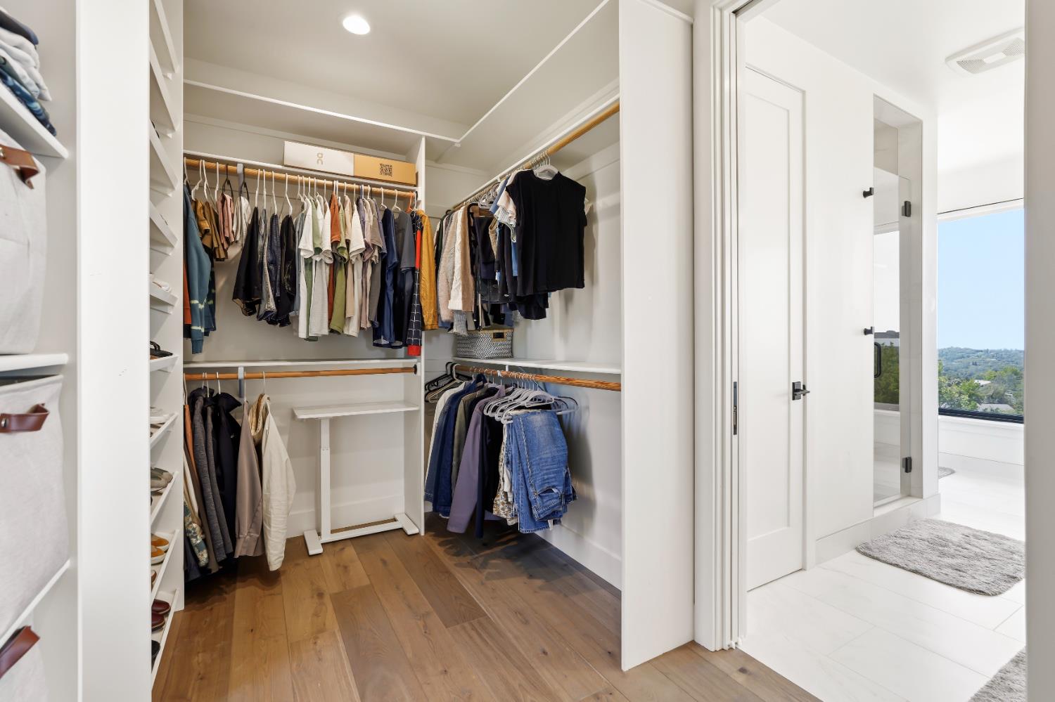 2661 Shirland Tract Road Auburn, CA 95603 - Photo 46 of 87 a view of walk in closet with clothes and shoes