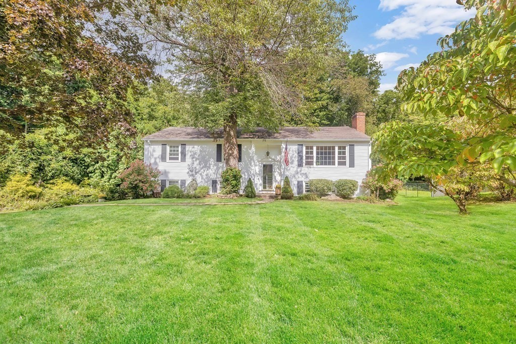 113 Franklin Road Longmeadow, MA 01106 - Photo 3 of 36 a front view of house with yard and green space