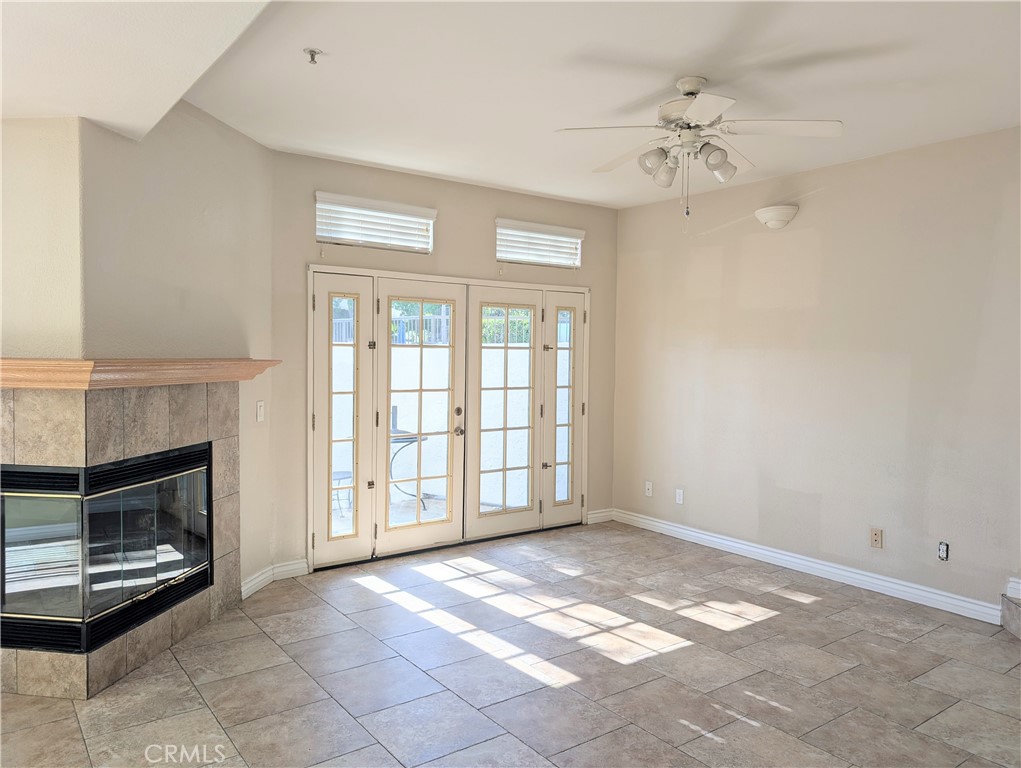 13133 Le Parc, Unit 1009 Chino Hills, CA 91709 - Photo 8 of 21 a view of an empty room with a fireplace