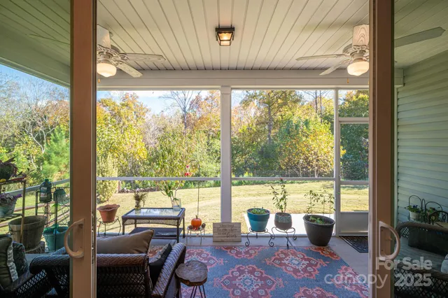 a living room filled with furniture