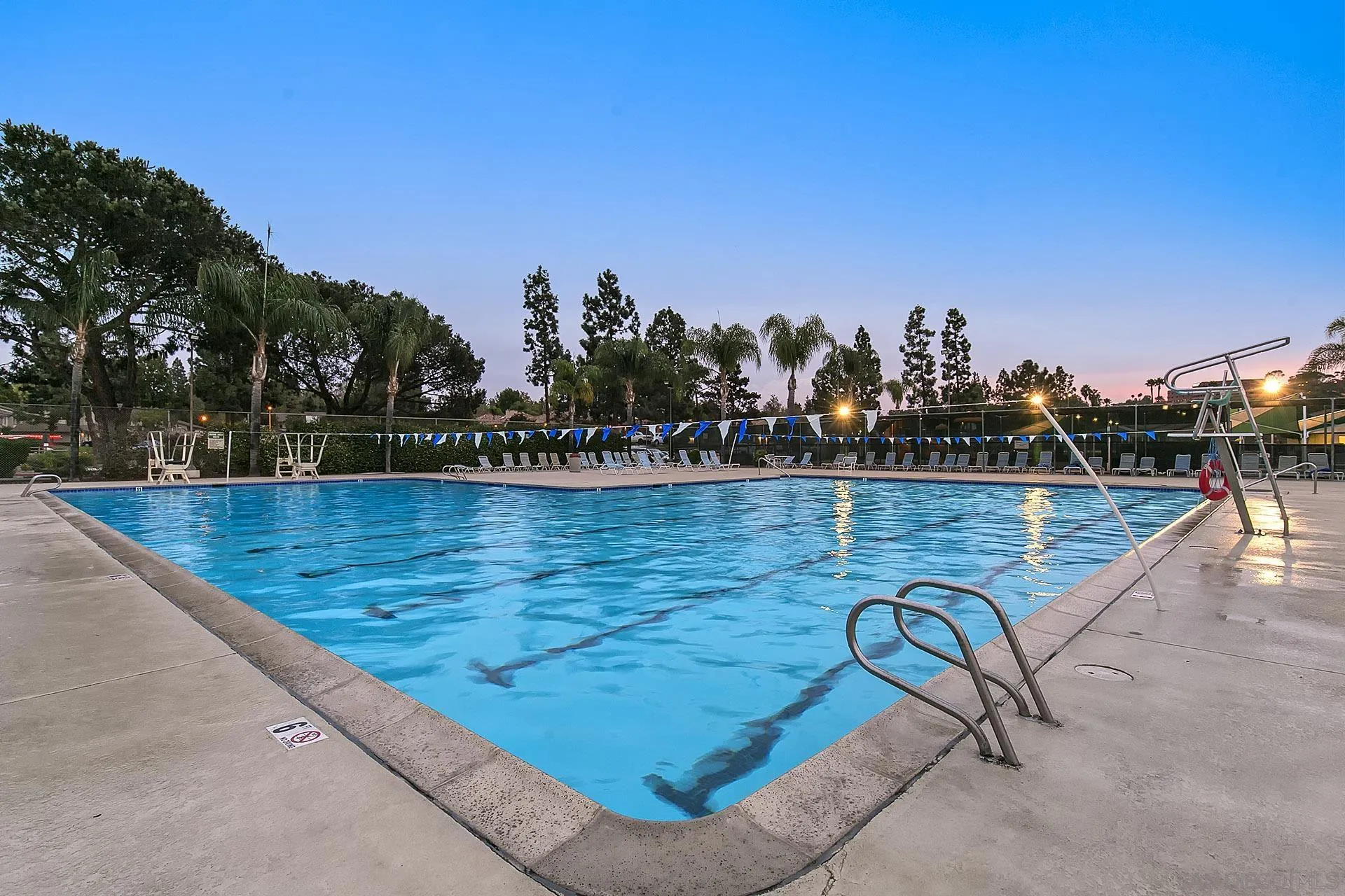11218 Poblado Road San Diego, CA 92127 - Photo 29 of 35 swimming pool with outdoor seating and yard in the back