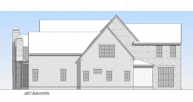 a black and white photo of a house